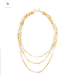 🐳Vineyard Vines Wood/Glass Bead Necklace | NWT🐳